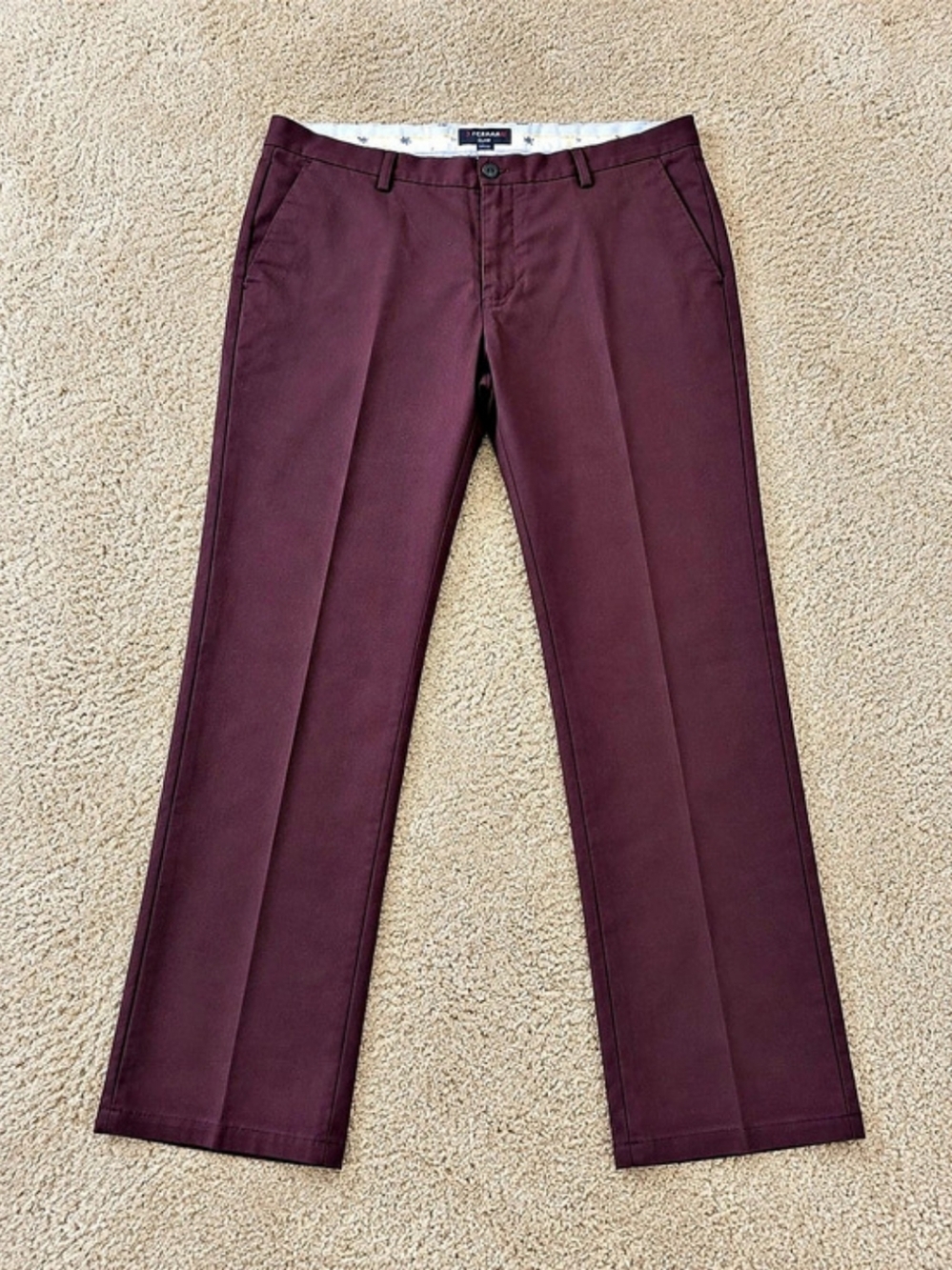 T·R Premium Men's Checkered Dress Pants Waist 38 Like New